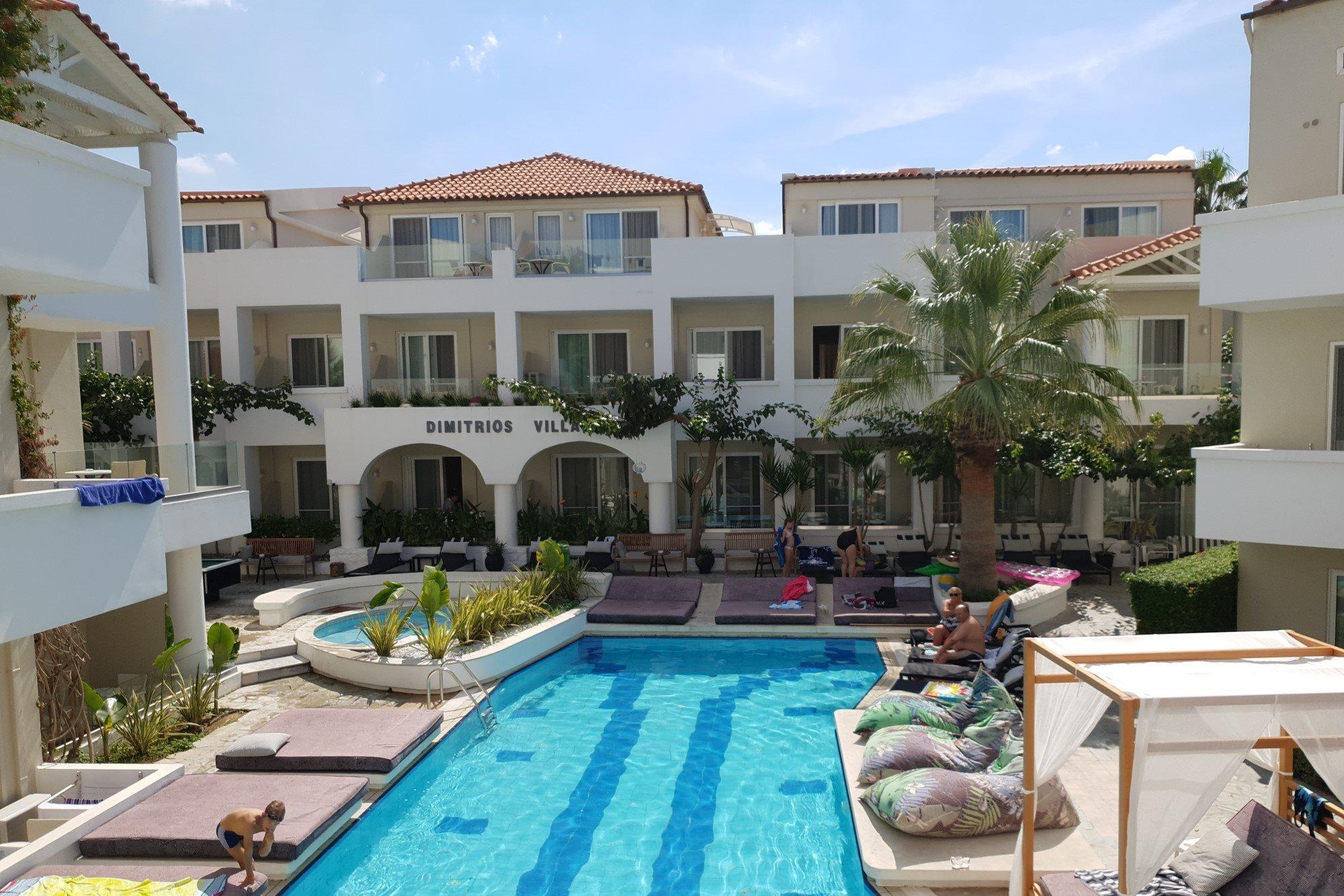 Dimitrios Village Beach Resort Rethymnon Exterior foto