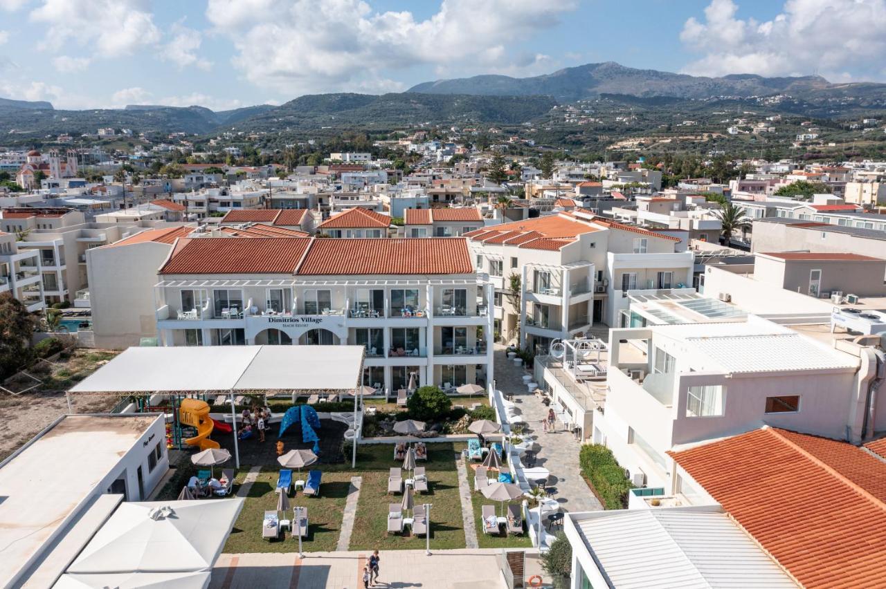 Dimitrios Village Beach Resort Rethymnon Exterior foto